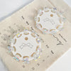 Girls Mini Handmade Handpainted Geometric Hair Clips