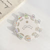 Girls Mini Handmade Handpainted Geometric Hair Clips