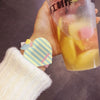 Girls Silicone Plastic Heart Shaped Cartoon Touch Screen Electronic Wristwatch