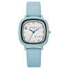Girls Square Alloy Pu Strap Fresh Style Watch