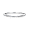 Girls' Stacked Ring Silver Geometric Twist Wave Hollow Electroplated Light Luxury Fashionable