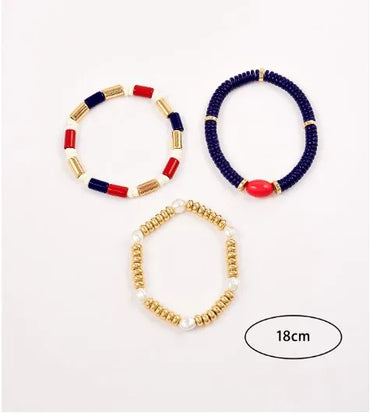 Glam Simple Style Geometric Plastic Wholesale Wristband