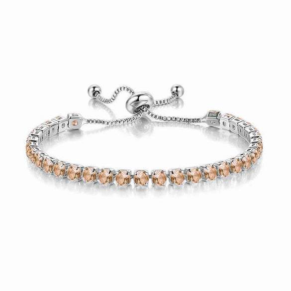 Glam Square Alloy Plating Zircon Women'S Bracelets