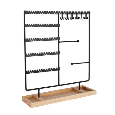 Glam Square Iron Jewelry Rack