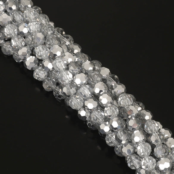 Glass Crystal Ball Beads Handmade Loose Beads For Bracelet Accessories