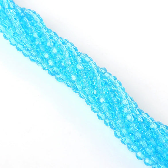 Glass Crystal Ball Beads Handmade Loose Beads For Bracelet Accessories