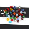 Glass Crystal Ball Beads Handmade Loose Beads For Bracelet Accessories