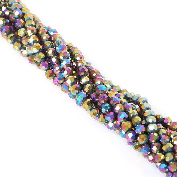 Glass Crystal Ball Beads Handmade Loose Beads For Bracelet Accessories