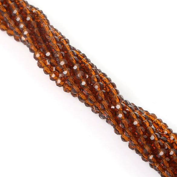 Glass Crystal Ball Beads Handmade Loose Beads For Bracelet Accessories