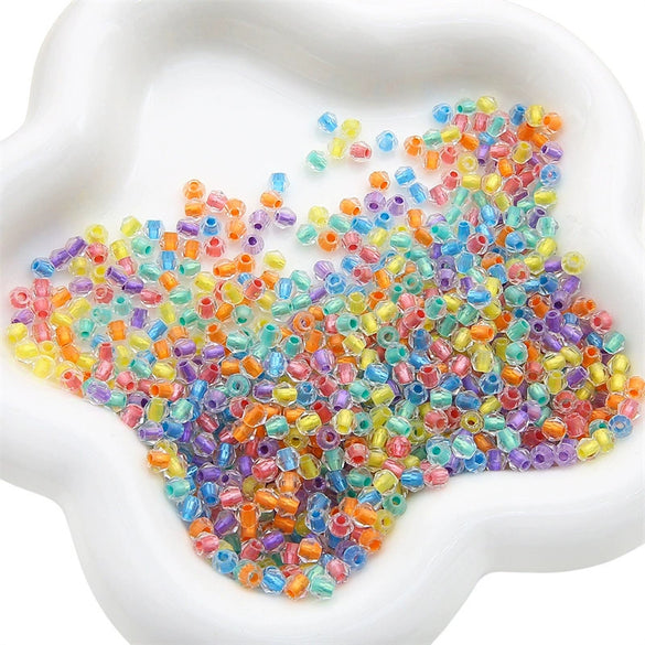 Glass Crystal Beads Rhombus Diy Handmade Beaded Material For Bracelet Necklace Accessories