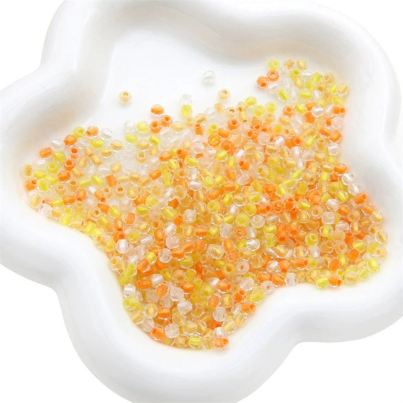 Glass Crystal Beads Rhombus Diy Handmade Beaded Material For Bracelet Necklace Accessories