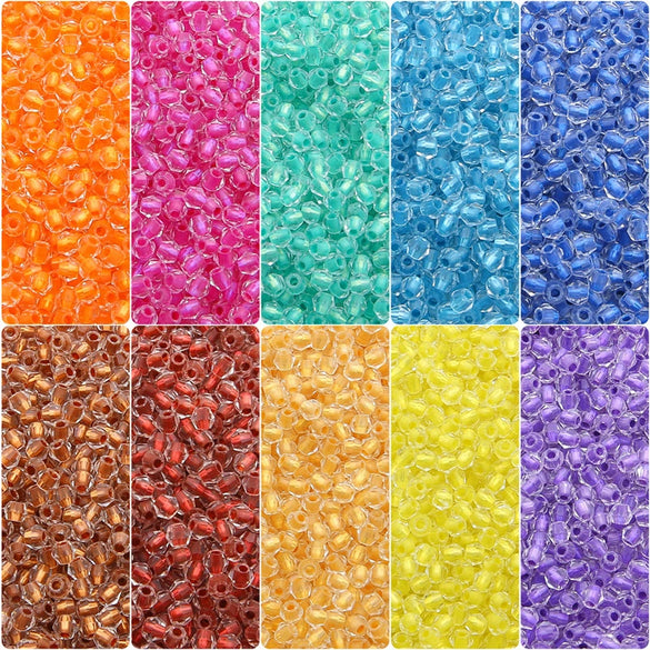 Glass Crystal Beads Rhombus Diy Handmade Beaded Material For Bracelet Necklace Accessories