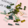 Glass Glaze Bamboo Beads Handmade Jewelry Hair Accessories Bracelet Necklace Material