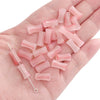 Glass Glaze Bamboo Beads Handmade Jewelry Hair Accessories Bracelet Necklace Material