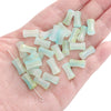 Glass Glaze Bamboo Beads Handmade Jewelry Hair Accessories Bracelet Necklace Material