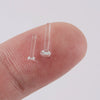Glass Glaze Cshaped Bending Rod Nose Ring Puncture Nose Ornaments Unisex