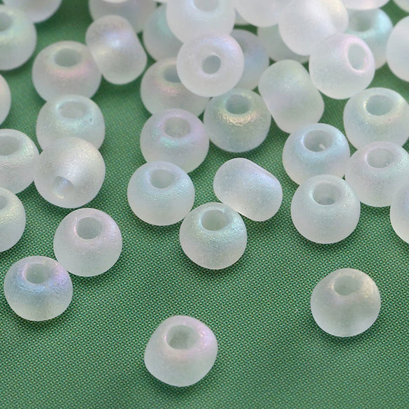 Glass Glaze Round Beads For Diy Handmade Beaded Bracelet Necklace Accessories