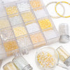 Glass Glaze Round Beads For Diy Handmade Beaded Bracelet Necklace Accessories