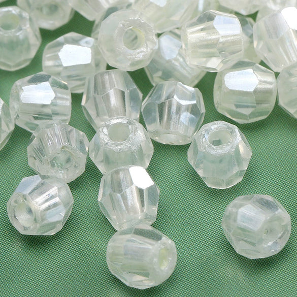 Glass Glaze Round Beads For Diy Handmade Beaded Bracelet Necklace Accessories