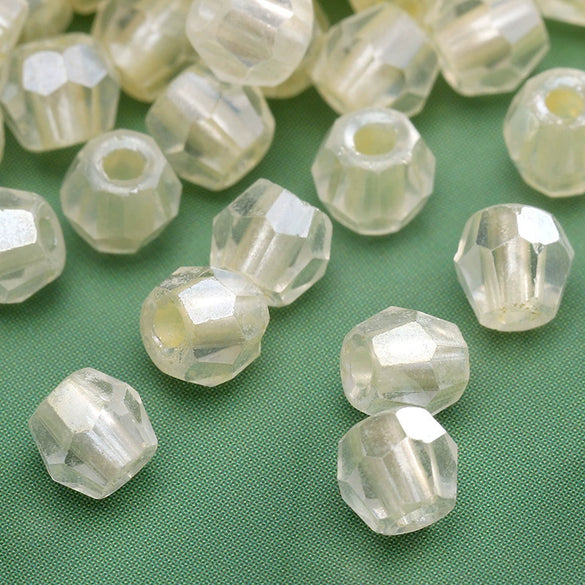 Glass Glaze Round Beads For Diy Handmade Beaded Bracelet Necklace Accessories