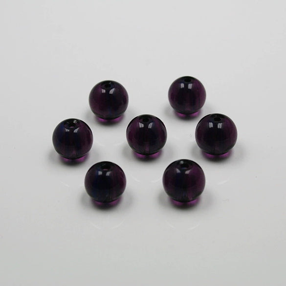 Glass Glaze Round Beads Handmade Jewelry Material For Bracelet Necklace