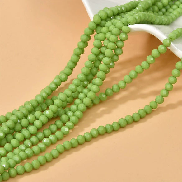 Glass Glaze Spring Style Wheel Beads For Diy Jewelry Accessories