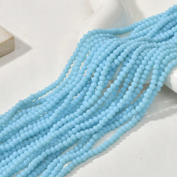 Glass Glaze Spring Style Wheel Beads For Diy Jewelry Accessories