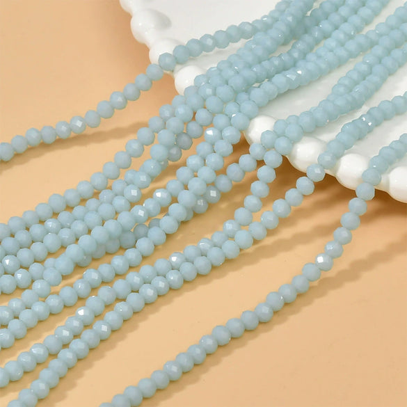 Glass Glaze Spring Style Wheel Beads For Diy Jewelry Accessories