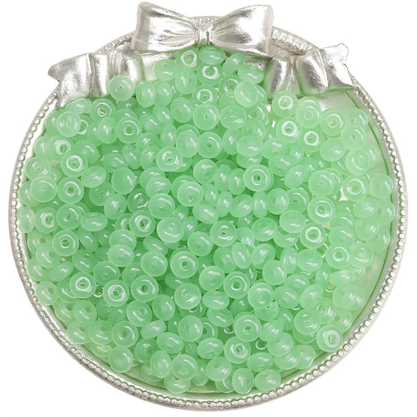 Glass Glaze Wheel Beads For Diy Handmade Bracelet Necklace Mobile Phone Chain Accessories Geometric Style