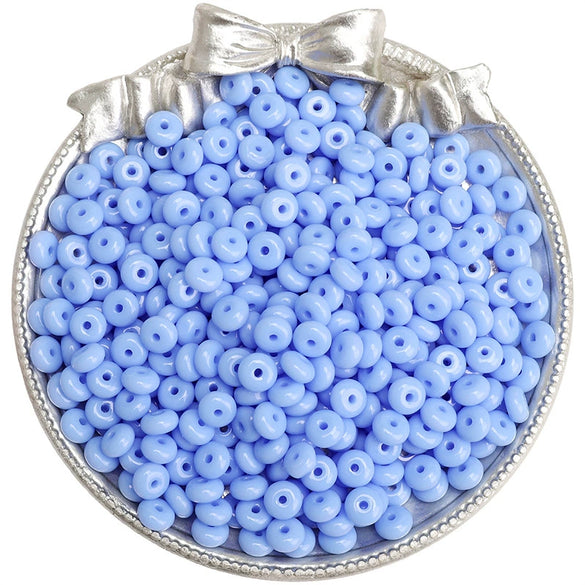 Glass Glaze Wheel Beads For Diy Handmade Bracelet Necklace Mobile Phone Chain Accessories Geometric Style