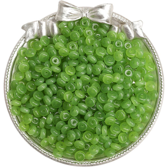 Glass Glaze Wheel Beads For Diy Handmade Bracelet Necklace Mobile Phone Chain Accessories Geometric Style