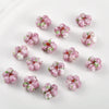 Glass Glazed Natural Style Straight Hole Beads Handmade Jewelry Accessories