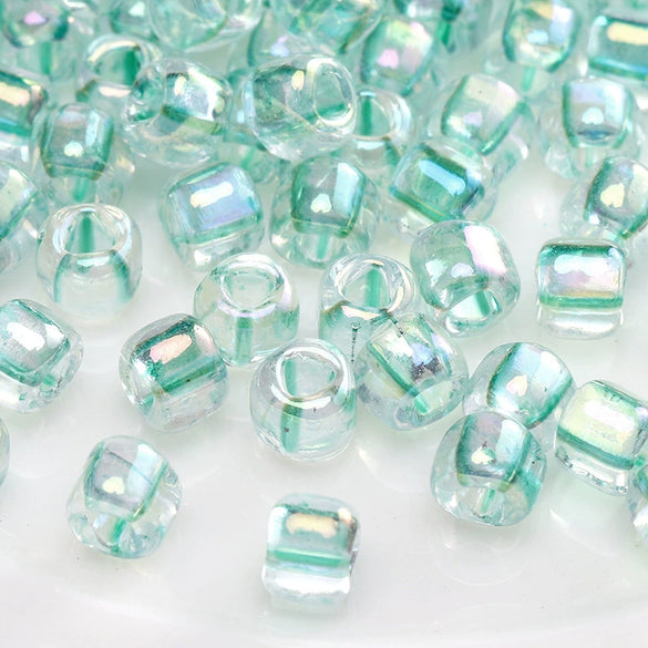 Glass Glazed Round Beads Diy Handmade Beaded Bracelet Necklace Accessories