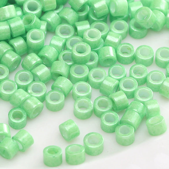 Glass Glazed Round Beads Diy Handmade Beaded Bracelet Necklace Accessories