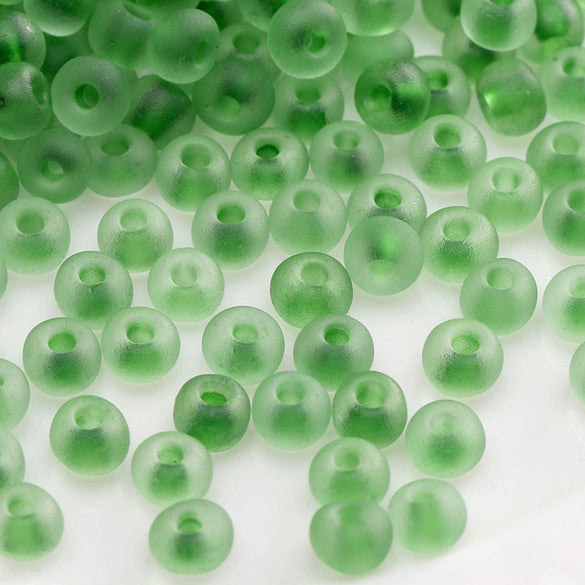 Glass Glazed Round Beads Diy Handmade Beaded Bracelet Necklace Accessories