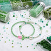Glass Glazed Round Beads Diy Handmade Beaded Bracelet Necklace Accessories