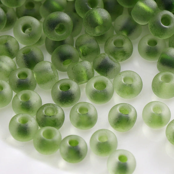 Glass Glazed Round Beads Diy Handmade Beaded Bracelet Necklace Accessories