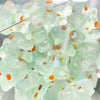 Glass Glazed Round Beads For Diy Handmade Wind Chime Beaded Bracelet Necklace With Lampwork Printing