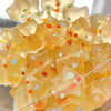 Glass Glazed Round Beads For Diy Handmade Wind Chime Beaded Bracelet Necklace With Lampwork Printing