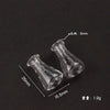Glass Glazed Small Bottle Pendant Mobile Phone Lanyard Accessories
