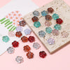 Glass Jewelry Material Package Accessories Handmade Diy Beaded Bracelet Necklace With Flower And Sakura Pattern Beads