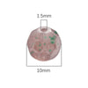 Glass Pearlescent Round Beads Handmade Jewelry Material For Bracelet And Mobile Phone Chain