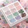 Glass Pearlescent Round Beads Handmade Jewelry Material For Bracelet And Mobile Phone Chain