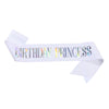 Glitter Cloth Shoulder Strap Etiquette Belt With Bronzing For Princess
