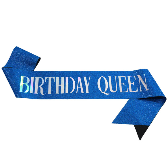Glitter Cloth Shoulder Strap Etiquette Belt With Hot Stamping