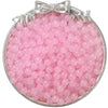 Glossy Round Glass Beads With Glazed Imitation Jade Finish Painted Craft Beads For Diy Bracelet Making
