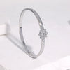 Gold Electroplated Stainless Steel Bracelet With Star Design Modern Minimalist Luxury Non Fading Finish