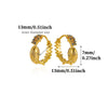 Gold Plated Copper Zircon Earrings For Women Hoop Teardrop And Floral Stud Designs With A Stylish Elegant Finish