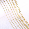Gold Plated Stainless Steel Minimalist Geometric Necklace Chain Pendant Accessories With Electroplating