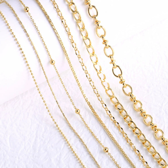 Gold Plated Stainless Steel Minimalist Geometric Necklace Chain Pendant Accessories With Electroplating